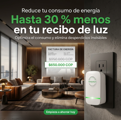Enchufe inteligente de ahorro de energia