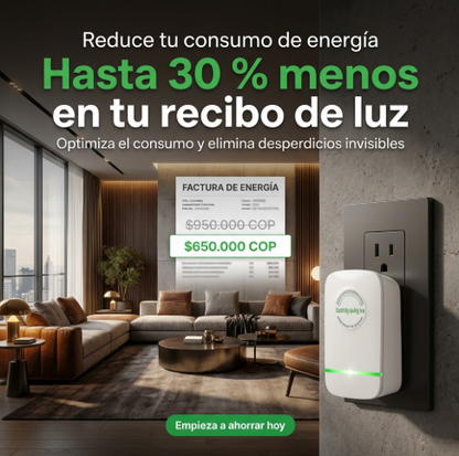 Enchufe inteligente de ahorro de energia