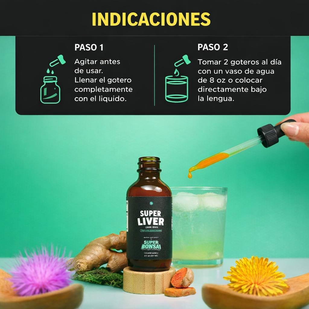 Limpieza Profunda del Hígado en Gotas
